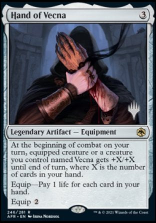 Hand of Vecna (Promo Pack) [Dungeons & Dragons: Adventures in the Forgotten Realms Promos] | Odin's Place