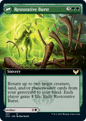 Pestilent Cauldron // Restorative Burst (Extended Art) [Strixhaven: School of Mages] | Odin's Place