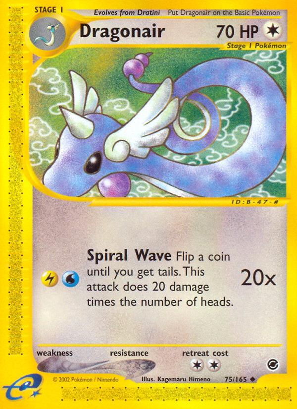 Dragonair (75/165) [Expedition: Base Set] | Odin's Place