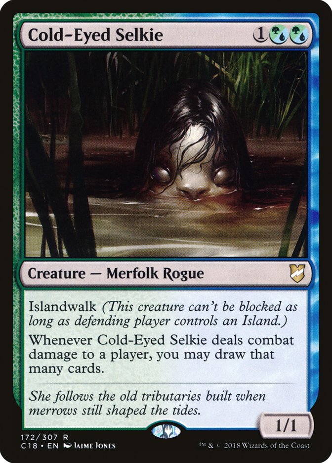Cold-Eyed Selkie (172) [Commander 2018] | Odin's Place