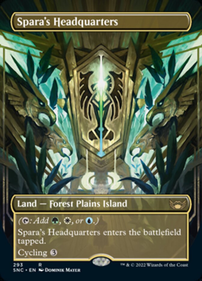 Spara's Headquarters (Borderless Alternate Art) [Streets of New Capenna] | Odin's Place