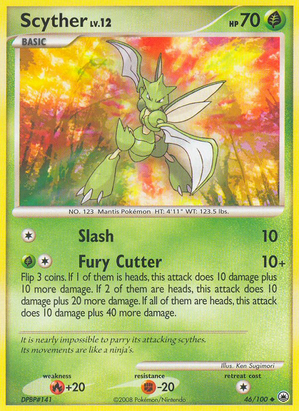 Scyther (46/100) [Diamond & Pearl: Majestic Dawn] | Odin's Place