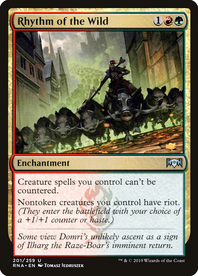 Rhythm of the Wild (201) [Ravnica Allegiance] | Odin's Place