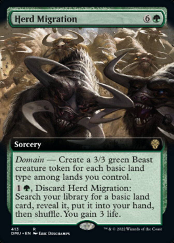 Herd Migration (Extended Art) [Dominaria United] | Odin's Place