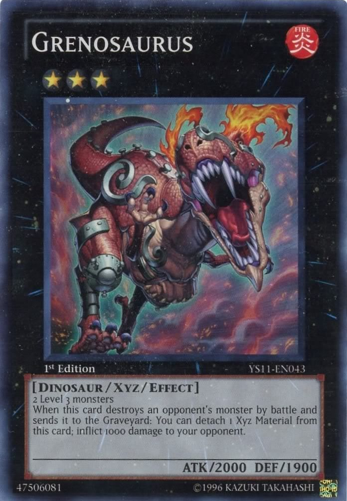 Grenosaurus [YS11-EN043] Super Rare | Odin's Place