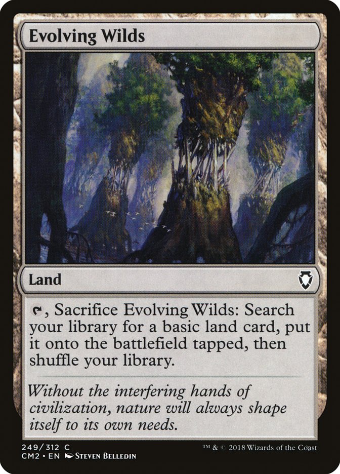Evolving Wilds (249) [Commander Anthology Volume II] | Odin's Place