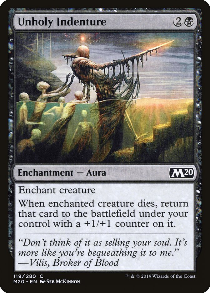 Unholy Indenture [Core Set 2020] | Odin's Place