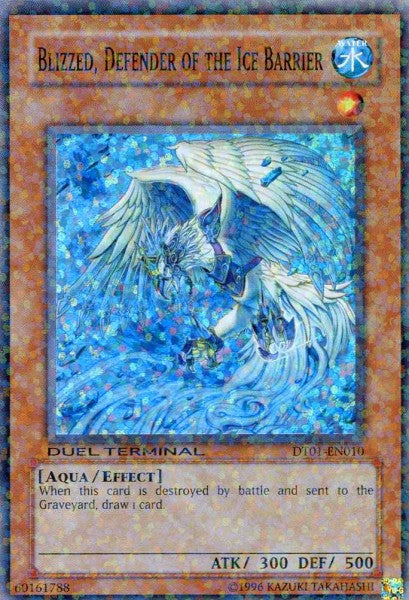 Blizzed, Defender of the Ice Barrier [DT01-EN010] Super Rare | Odin's Place