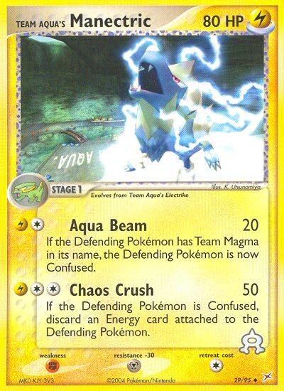 Team Aqua's Manectric (29/95) [EX: Team Magma vs Team Aqua] | Odin's Place