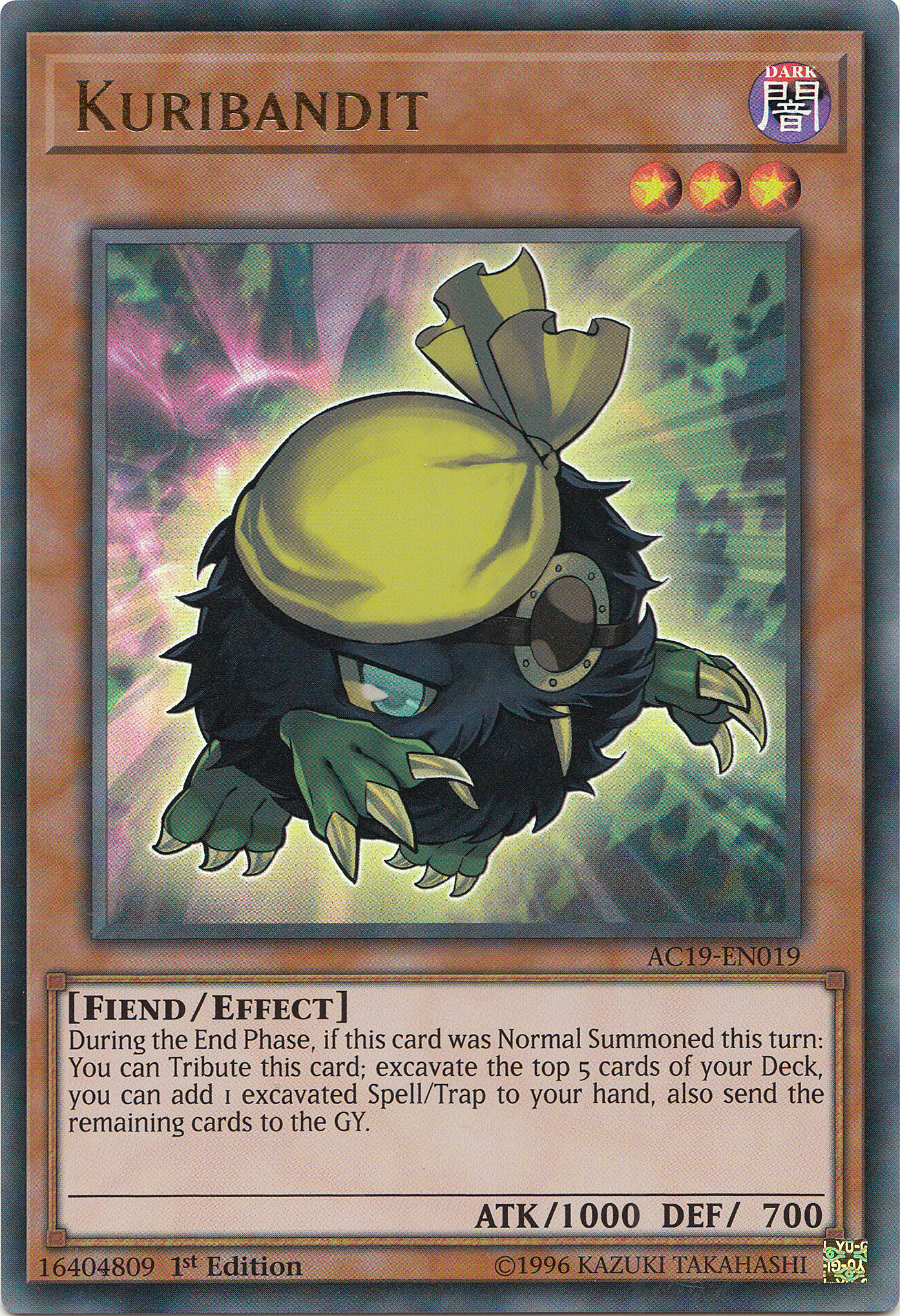 Kuribandit [AC19-EN019] Ultra Rare | Odin's Place