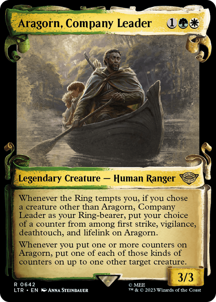 Aragorn, Company Leader [The Lord of the Rings: Tales of Middle-Earth Showcase Scrolls] | Odin's Place