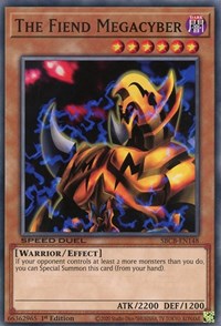 The Fiend Megacyber [SBCB-EN148] Common | Odin's Place