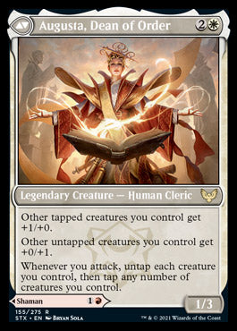 Plargg, Dean of Chaos // Augusta, Dean of Order [Strixhaven: School of Mages] | Odin's Place