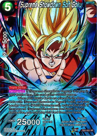 Supreme Showdown Son Goku (TB2-002) [World Martial Arts Tournament] | Odin's Place