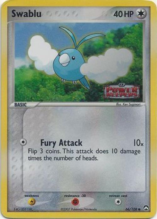 Swablu (66/108) (Stamped) [EX: Power Keepers] | Odin's Place