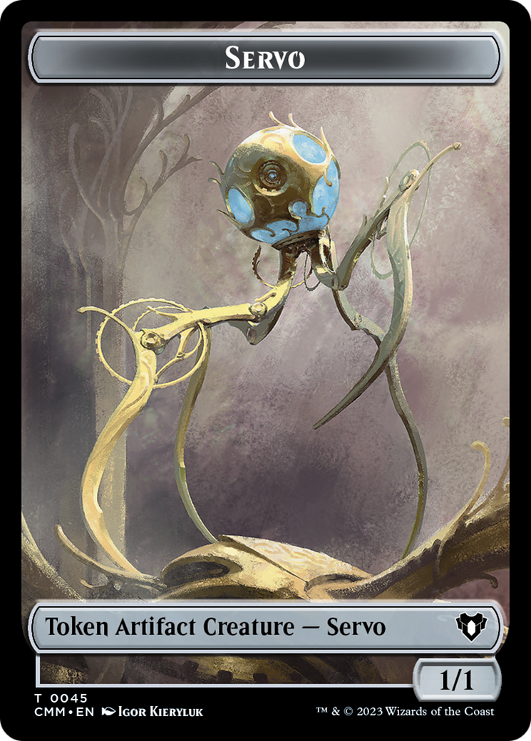 Servo Token [Commander Masters Tokens] | Odin's Place