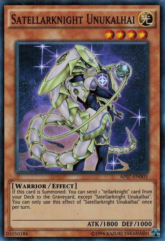 Satellarknight Unukalhai [AP07-EN005] Super Rare | Odin's Place