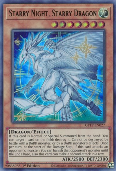 Starry Night, Starry Dragon [GFTP-EN027] Ultra Rare | Odin's Place