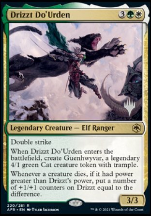 Drizzt Do'Urden (Promo Pack) [Dungeons & Dragons: Adventures in the Forgotten Realms Promos] | Odin's Place