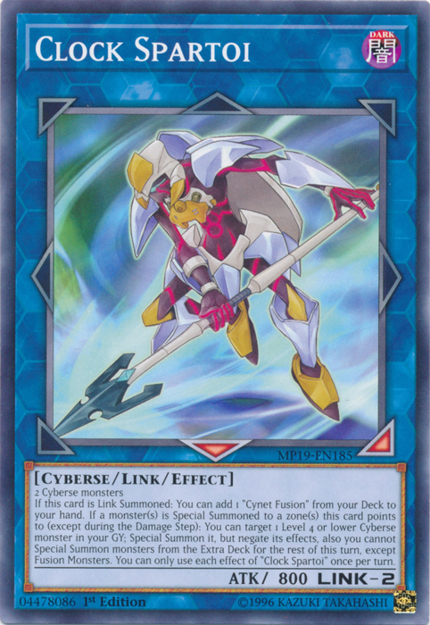 Clock Spartoi [MP19-EN185] Common | Odin's Place