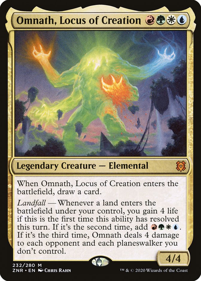 Omnath, Locus of Creation [Zendikar Rising] | Odin's Place