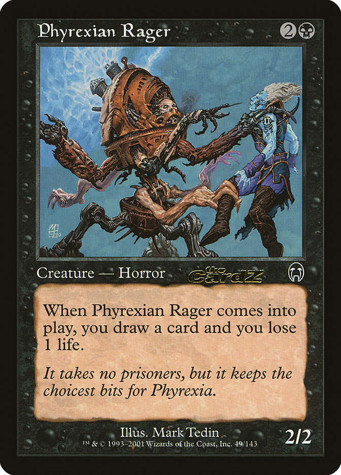 Phyrexian Rager (49) [Media Promos] | Odin's Place