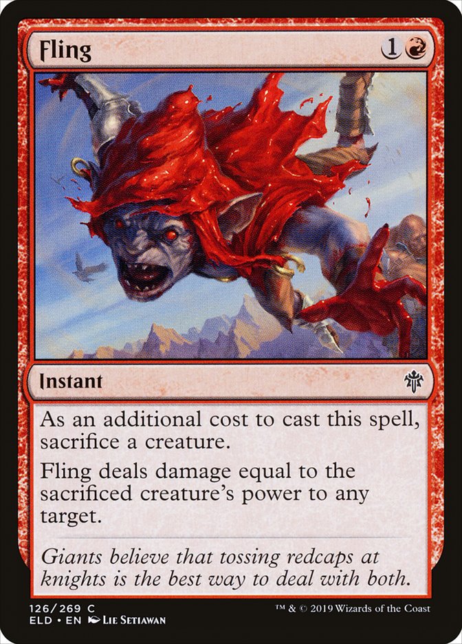 Fling [Throne of Eldraine] | Odin's Place
