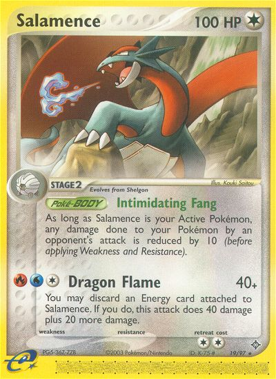 Salamence (19/97) [EX: Dragon] | Odin's Place