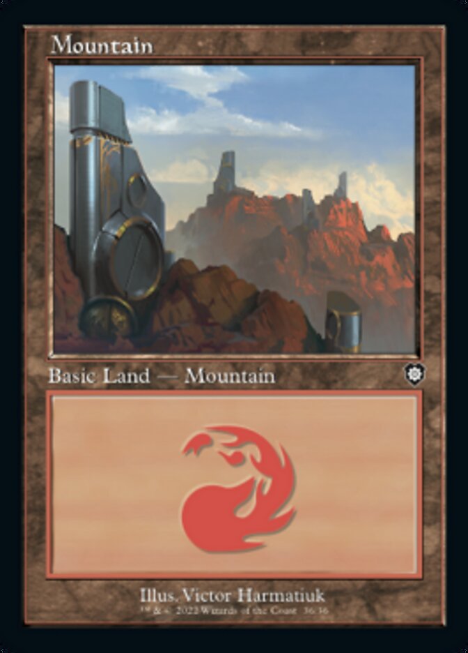 Mountain (036) (Retro) [The Brothers' War Commander] | Odin's Place