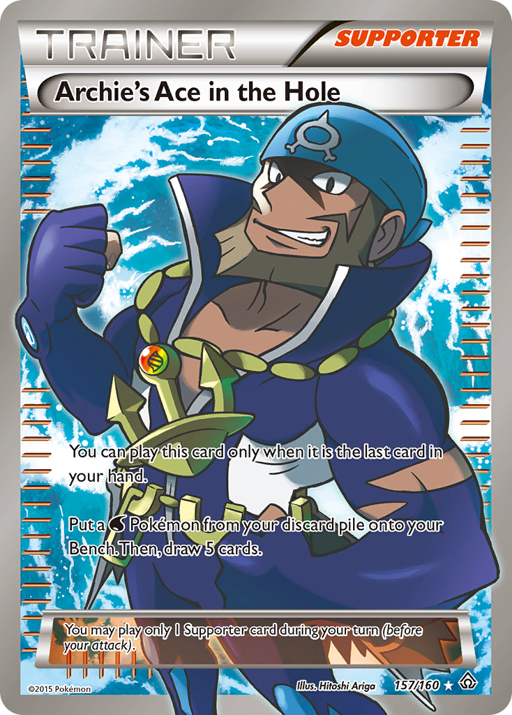 Archie's Ace in the Hole (157/160) [XY: Primal Clash] | Odin's Place