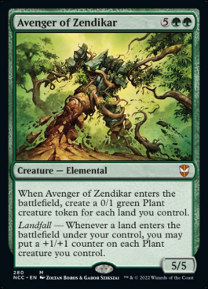 Avenger of Zendikar [Streets of New Capenna Commander] | Odin's Place