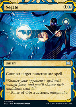 Negate (Foil Etched) [Strixhaven: School of Mages Mystical Archive] | Odin's Place