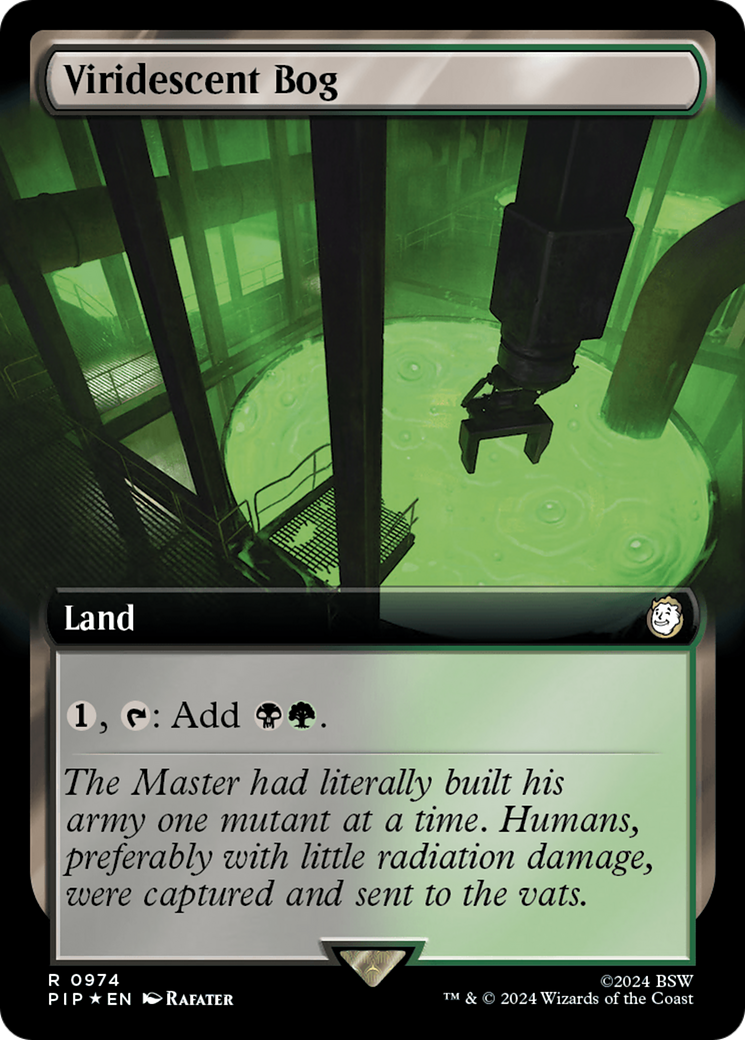 Viridescent Bog (Extended Art) (Surge Foil) [Fallout] | Odin's Place