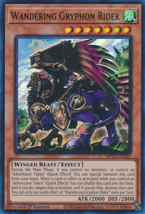 Wandering Gryphon Rider [MP23-EN267] Ultra Rare | Odin's Place