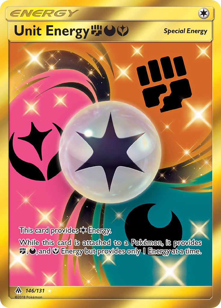 Unit Energy (146/131) (Fighting, Darkness, Fairy) [Sun & Moon: Forbidden Light] | Odin's Place