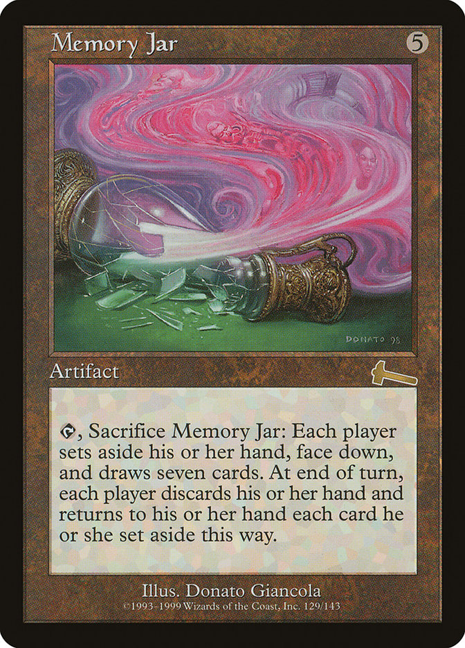 Memory Jar (129) [Urza's Legacy] | Odin's Place