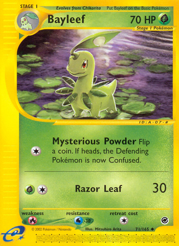 Bayleef (71/165) [Expedition: Base Set] | Odin's Place