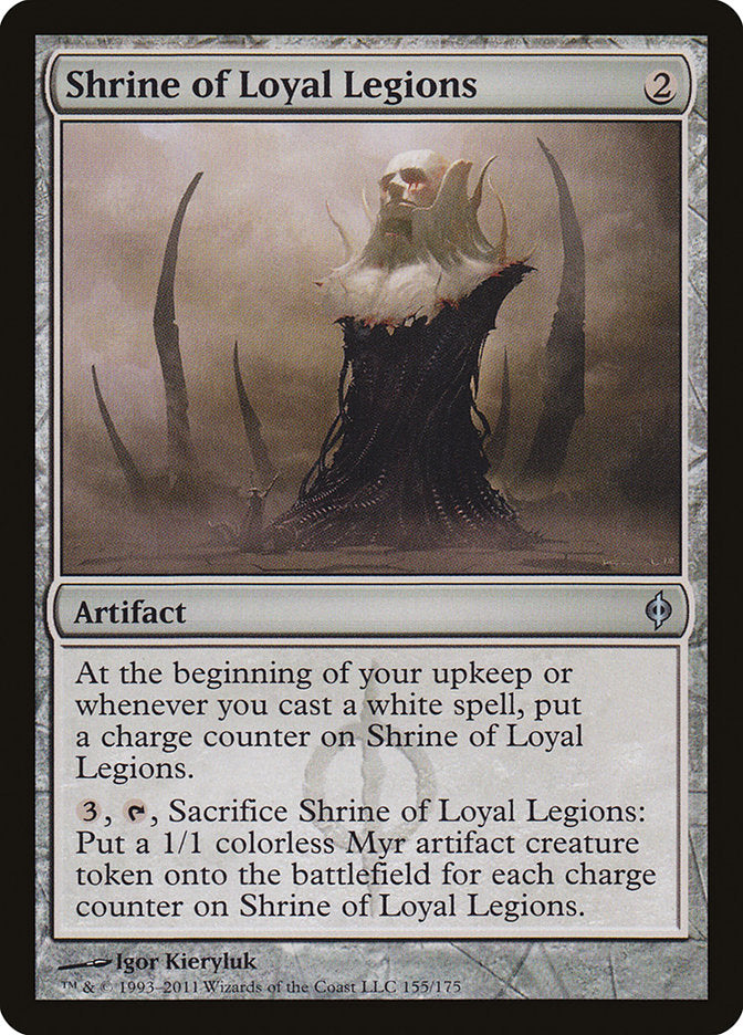 Shrine of Loyal Legions (155) [New Phyrexia] | Odin's Place