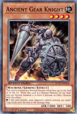 Ancient Gear Knight [SGX1-END10] Common | Odin's Place