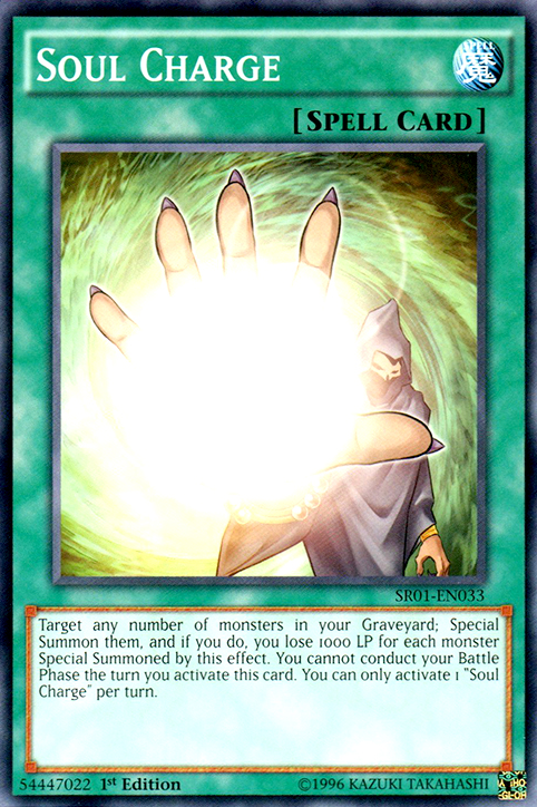 Soul Charge [SR01-EN033] Common | Odin's Place