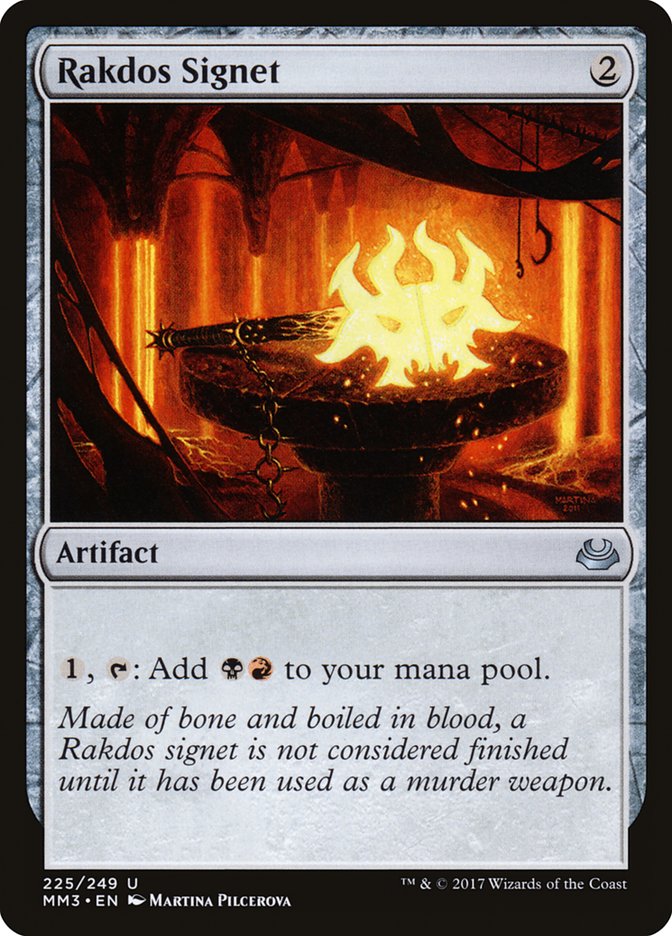 Rakdos Signet (225) [Modern Masters 2017] | Odin's Place