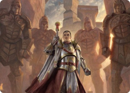 General Ferrous Rokiric Art Card [Modern Horizons 2 Art Series] | Odin's Place