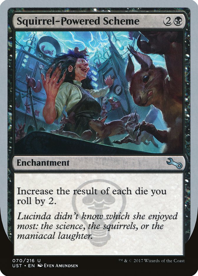 Squirrel-Powered Scheme (70) [Unstable] | Odin's Place