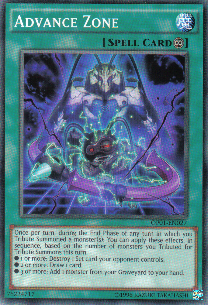 Advance Zone [OP01-EN027] Common | Odin's Place