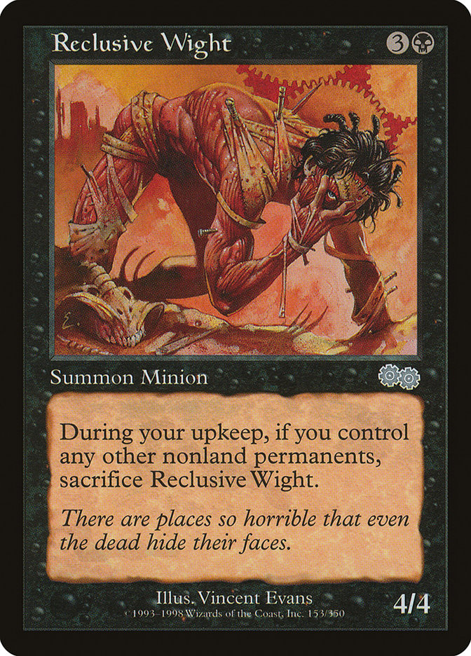 Reclusive Wight (153) [Urza's Saga] | Odin's Place