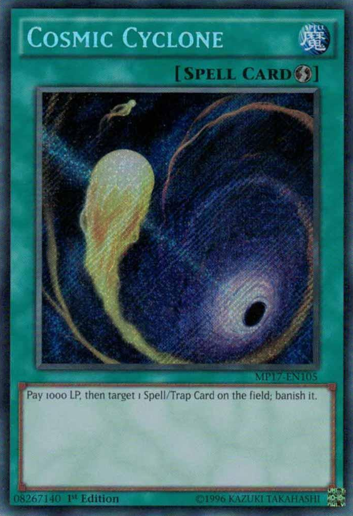 Cosmic Cyclone [MP17-EN105] Secret Rare | Odin's Place
