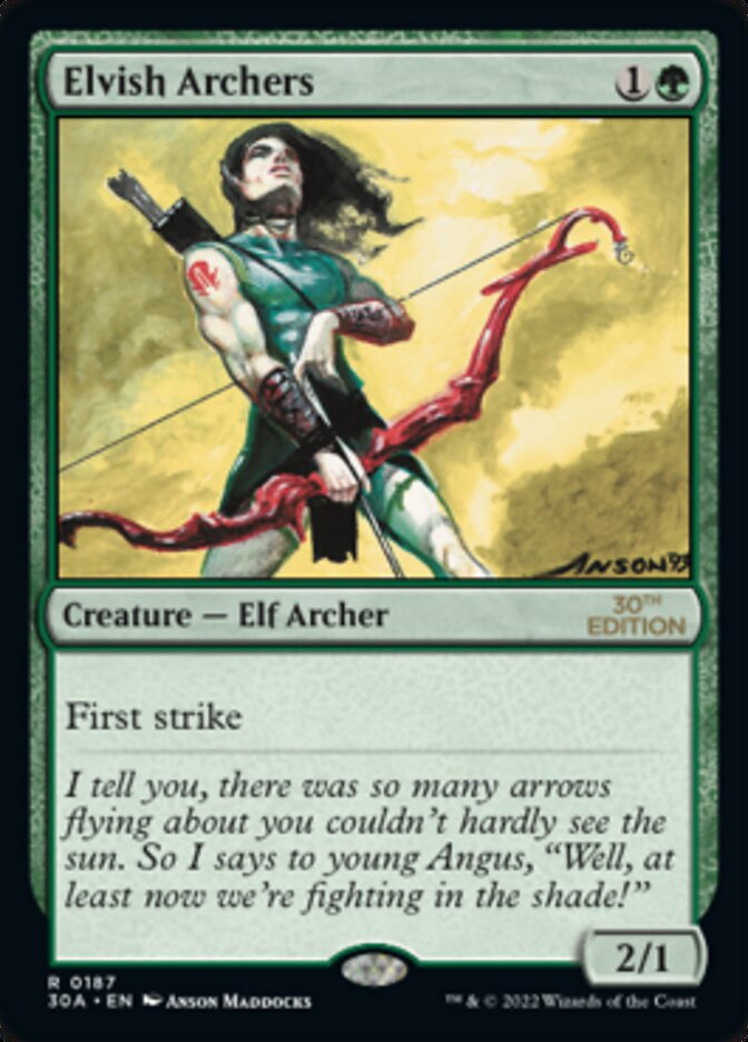 Elvish Archers [30th Anniversary Edition] | Odin's Place