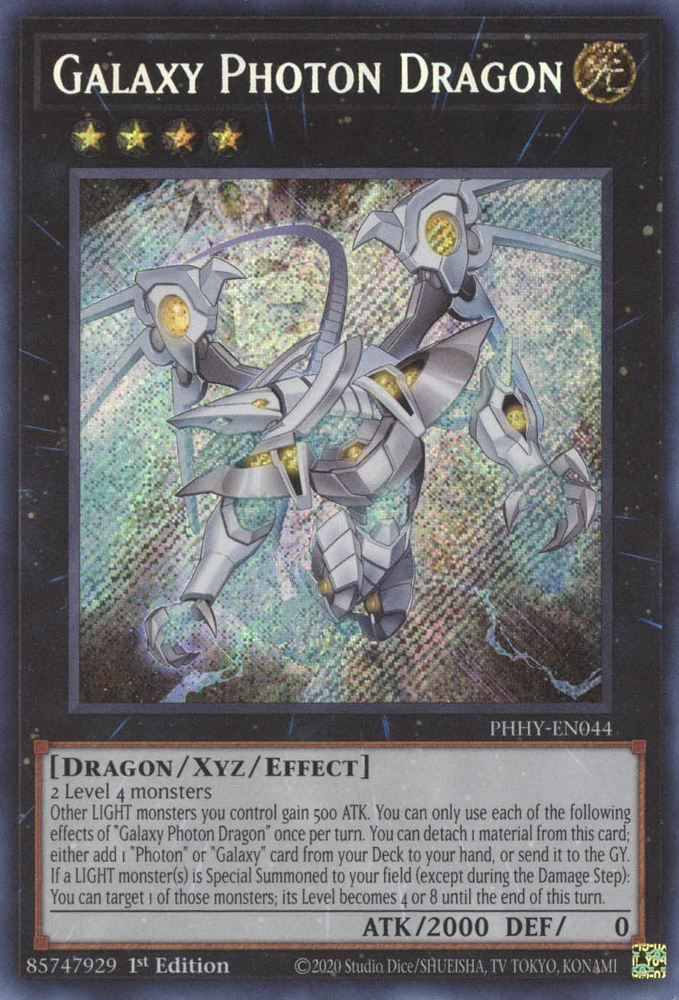 Galaxy Photon Dragon [PHHY-EN044] Secret Rare | Odin's Place