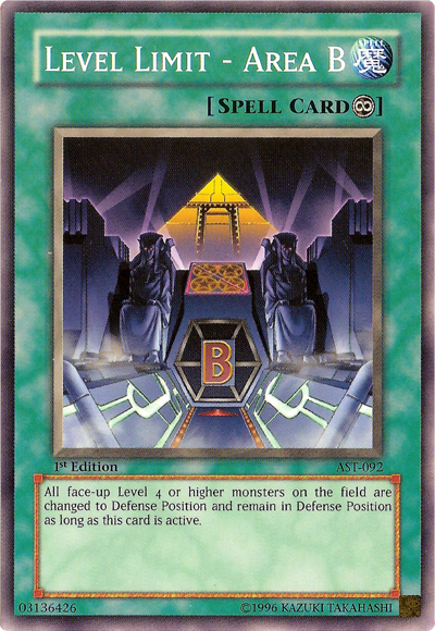 Level Limit - Area B [AST-092] Common | Odin's Place