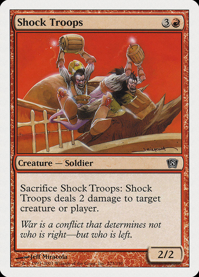 Shock Troops (223) [Eighth Edition] | Odin's Place